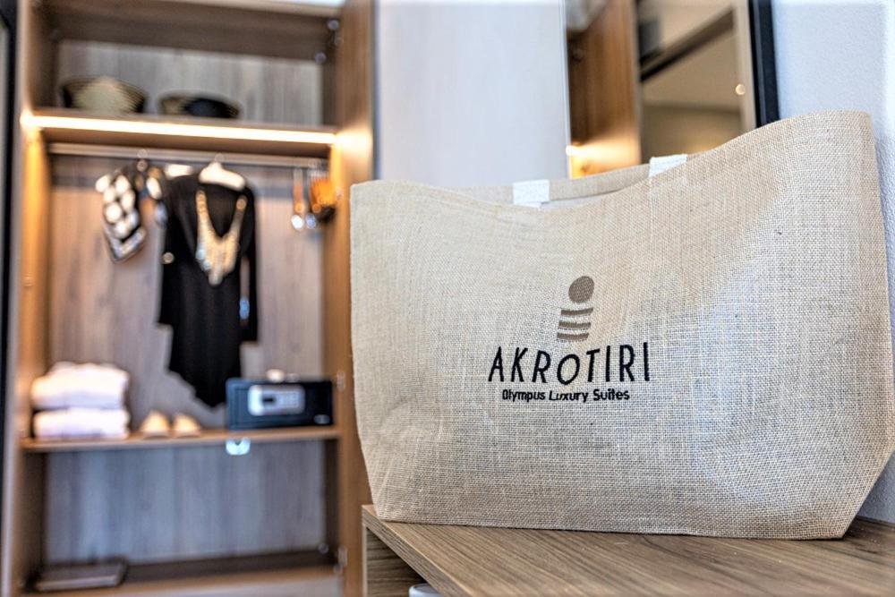 Akrotiri Olympus Luxury Suites - Adults Only Plaka Litochorou Esterno foto