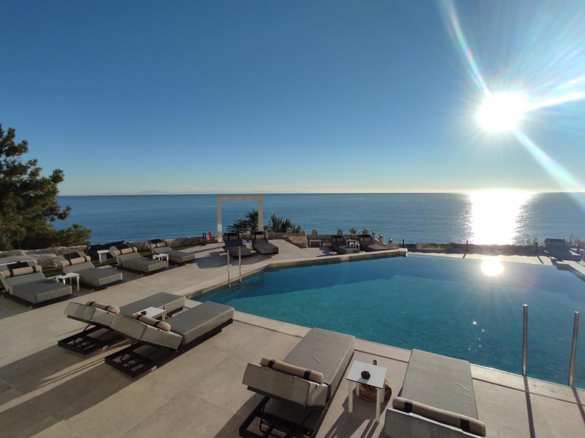 Akrotiri Olympus Luxury Suites - Adults Only Plaka Litochorou Esterno foto