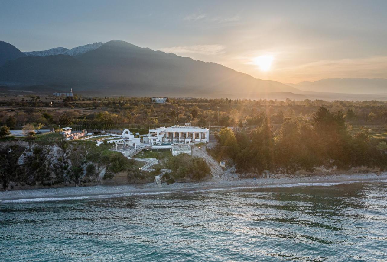 Akrotiri Olympus Luxury Suites - Adults Only Plaka Litochorou Esterno foto
