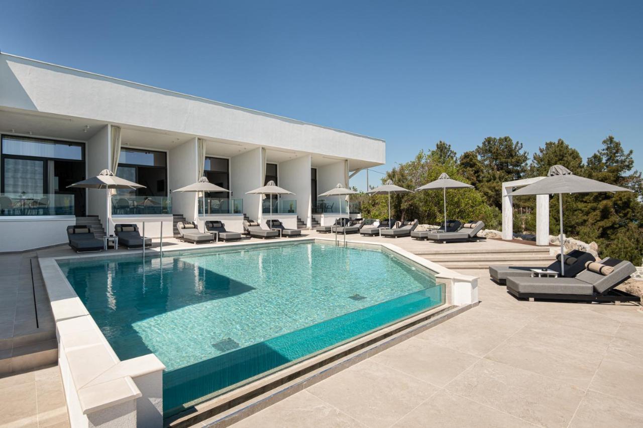 Akrotiri Olympus Luxury Suites - Adults Only Plaka Litochorou Esterno foto