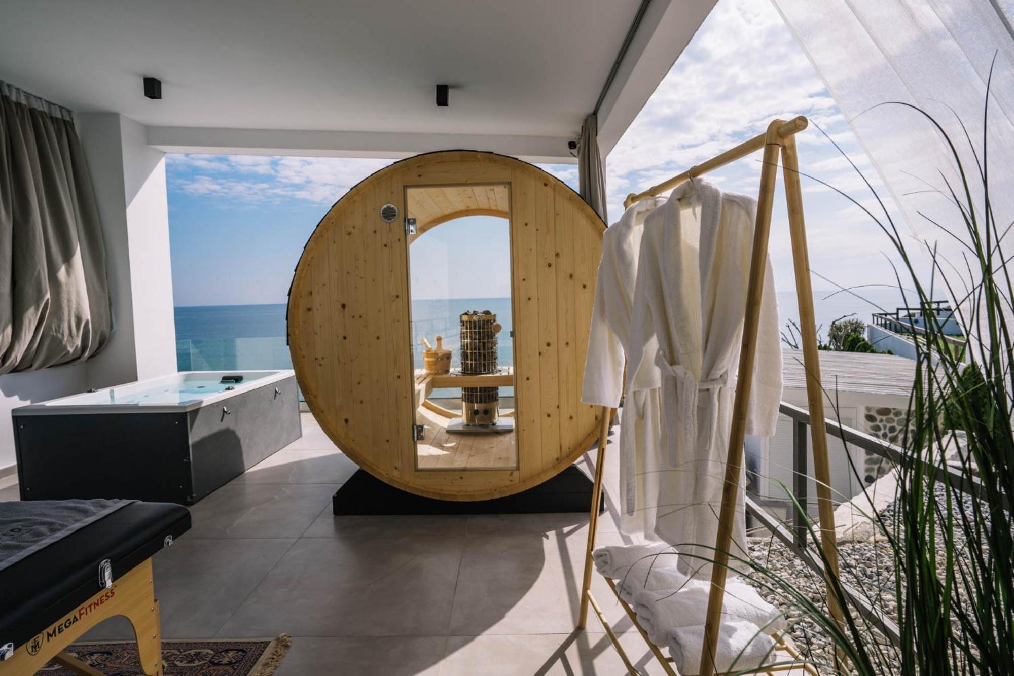 Akrotiri Olympus Luxury Suites - Adults Only Plaka Litochorou Esterno foto