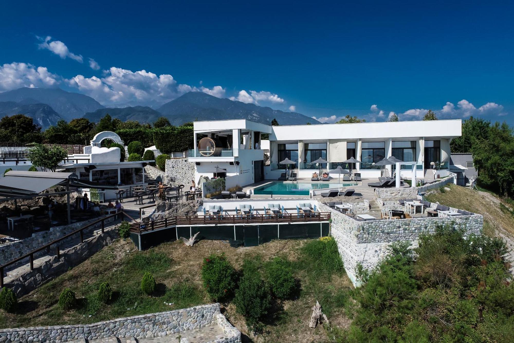 Akrotiri Olympus Luxury Suites - Adults Only Plaka Litochorou Esterno foto